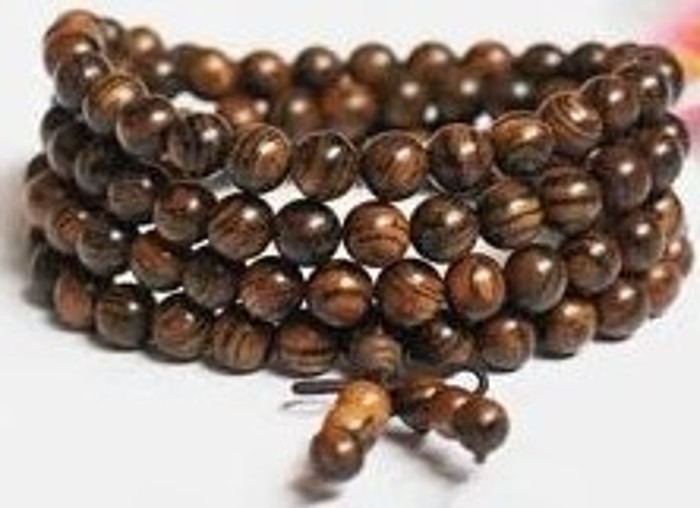 虎皮檀福祿珠鏈 | Tiger-skin sandalwood FORTUNE bead chain