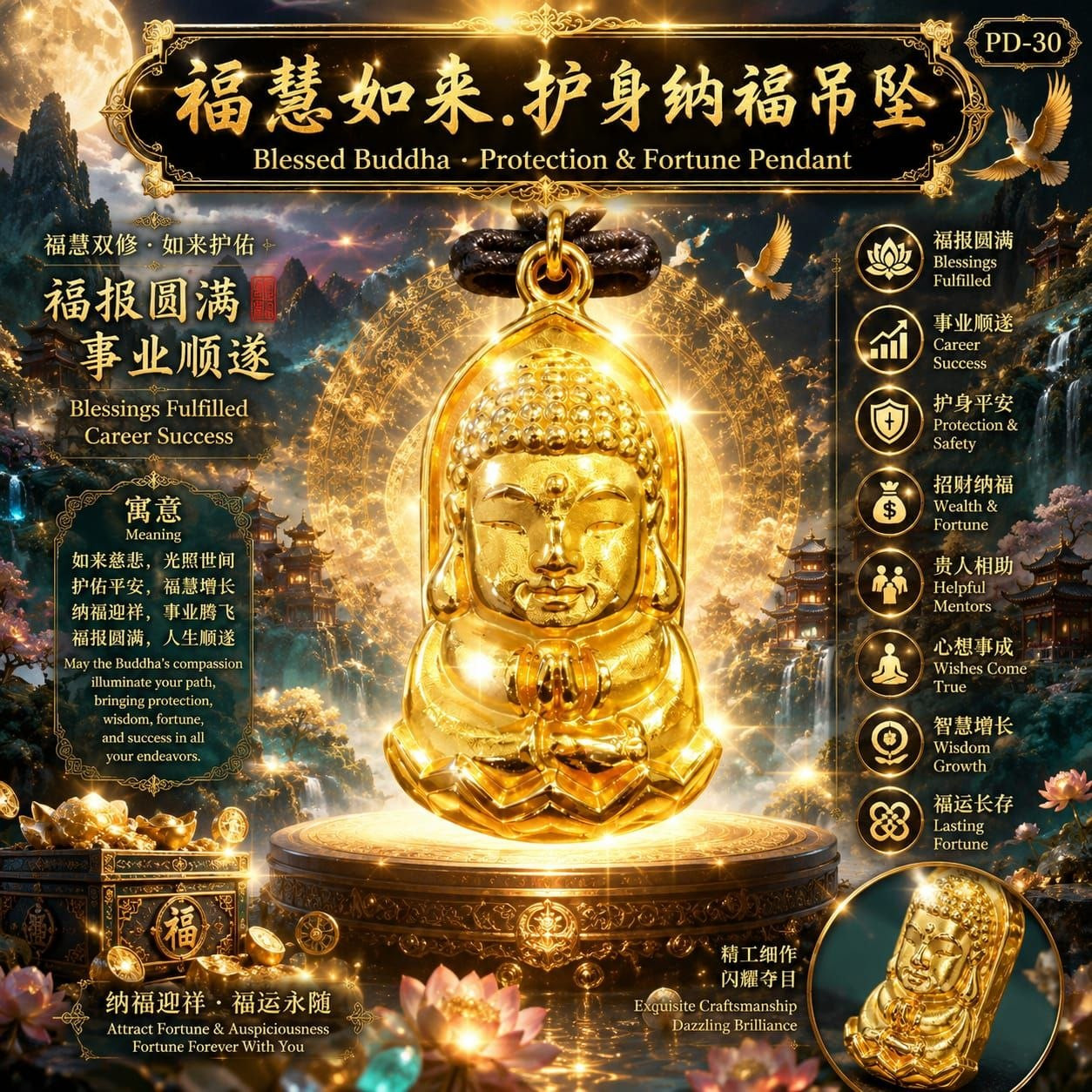 【福慧如来】[Tathāgata of Blessings and Wisdom]