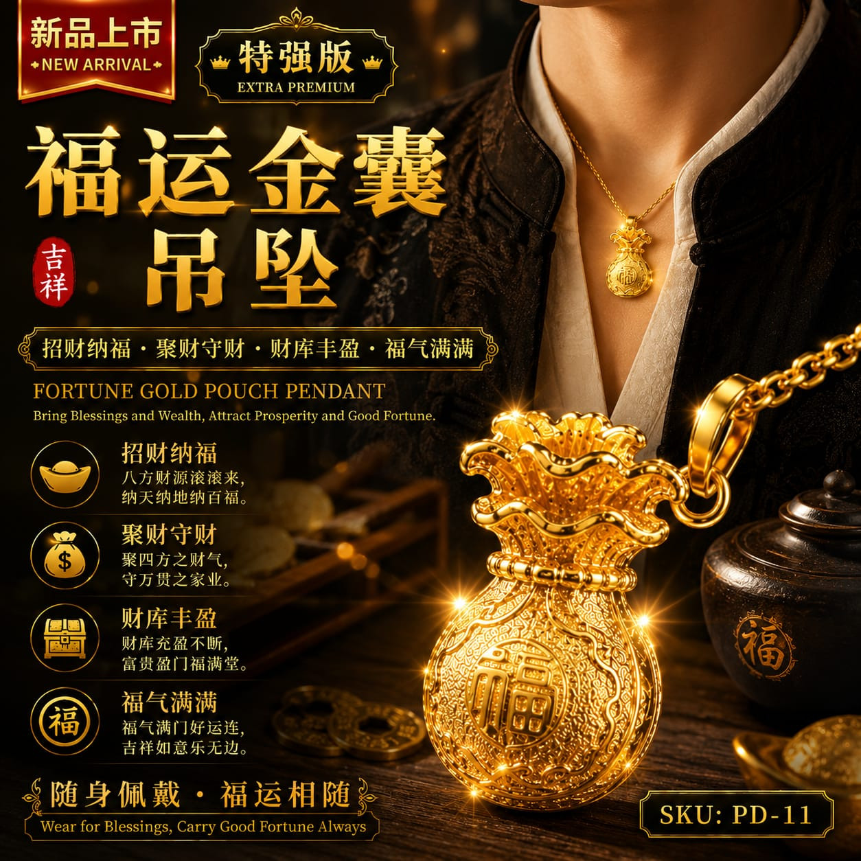 【福运金囊】【Golden Pouch of Good Fortune】