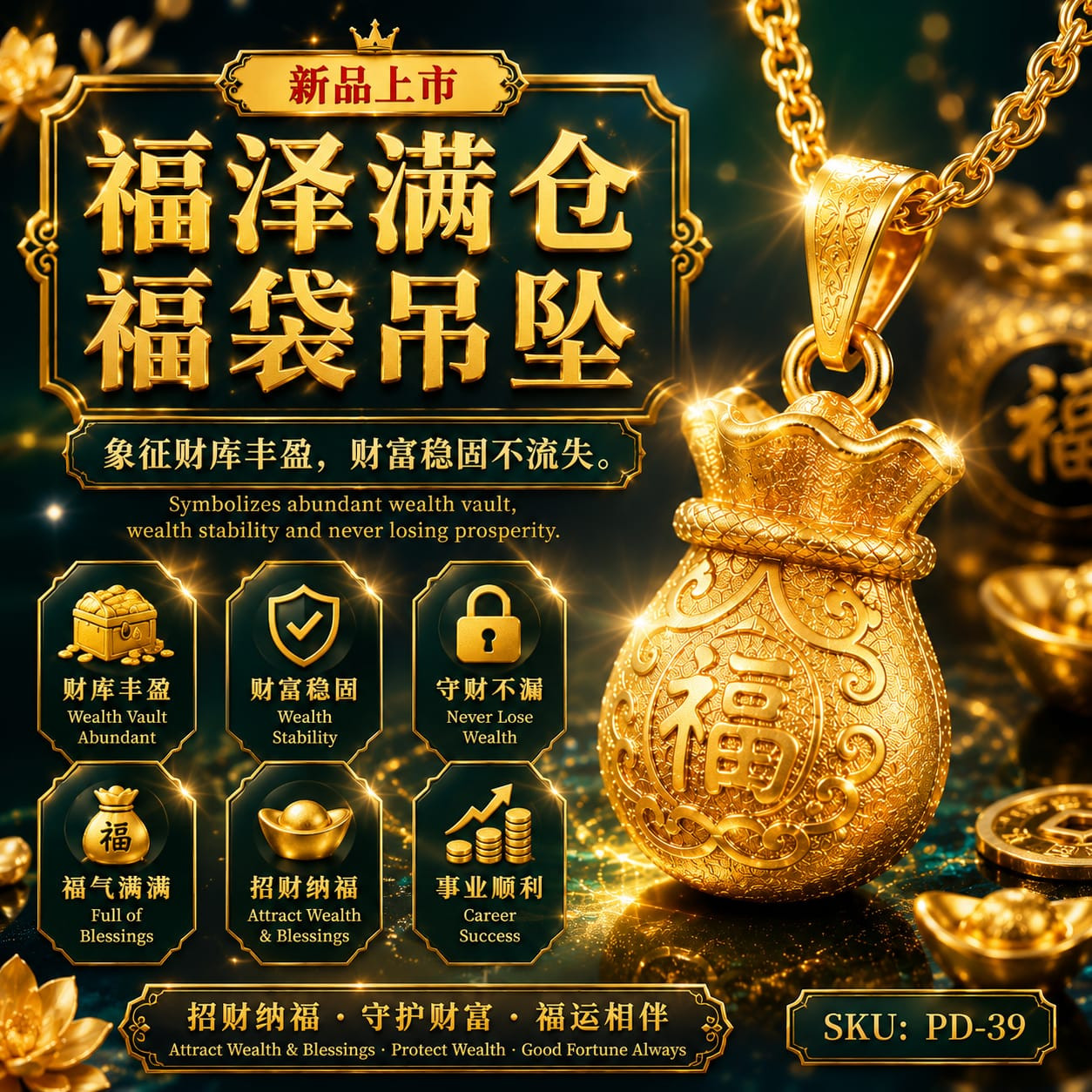 【聚宝平安锁】[Treasure-Gathering Safety Lock]