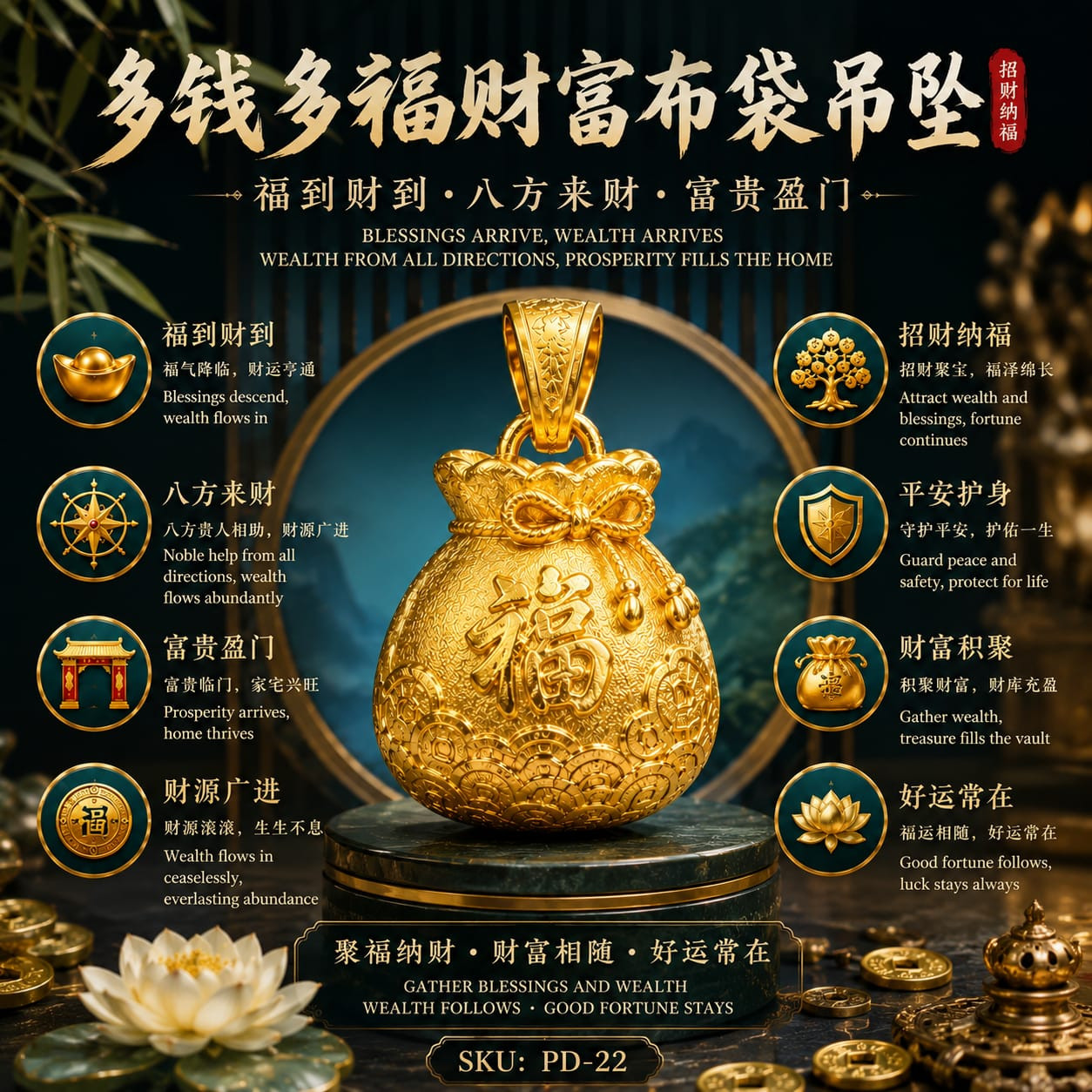 【聚福宝袋】[Fortune-Gathering Pouch]